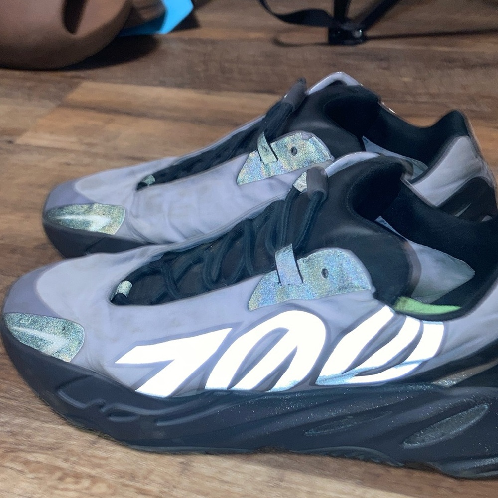 Yeezy 700 Sneakers with Reflective Accents